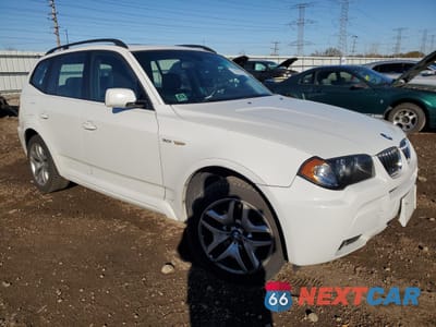 Czwarte zdjęcie samochodu z boku: 2006 BMW X3 3.0I VIN:WBXPA93476WG86743 - miniatura