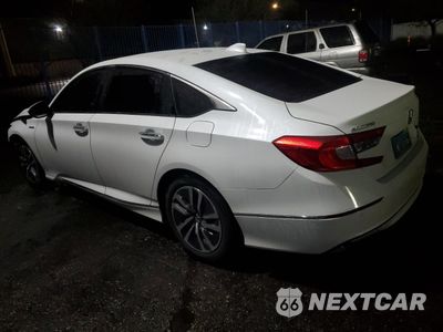 Drugie zdjęcie samochodu z przodu: 2019 HONDA ACCORD TOURING HYBRID VIN:1HGCV3F99KA017769 - miniatura