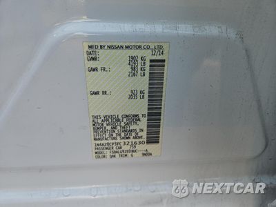 Zdjęcie 10 z 10 samochodu: 2015 NISSAN LEAF S VIN:1N4AZ0CP3FC321630 - miniatura
