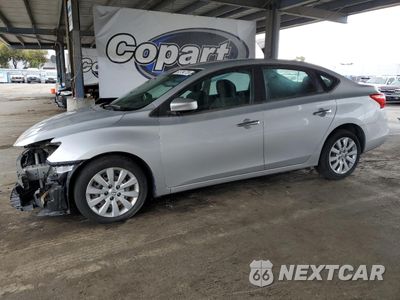 2019 NISSAN SENTRA S 3N1AB7AP2KY344055 - główne zdjęcie licytacji z USA - miniatura