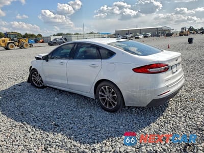 Drugie zdjęcie samochodu z przodu: 2020 FORD FUSION SE VIN:3FA6P0HD0LR247526 - miniatura