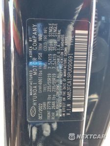 Zdjęcie 13 z 14 samochodu: 2023 HYUNDAI TUCSON SEL CONVENIENCE VIN:KM8JFCA13PU090691 - miniatura