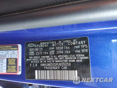 Zdjęcie 13 z 14 samochodu: 2024 HYUNDAI ELANTRA SEL VIN:KMHLM4DG5RU655059 - miniatura