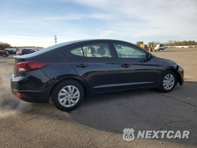 Trzecie zdjęcie samochodu z tyłu: 2020 HYUNDAI ELANTRA SE VIN:5NPD74LF9LH619465 - miniatura