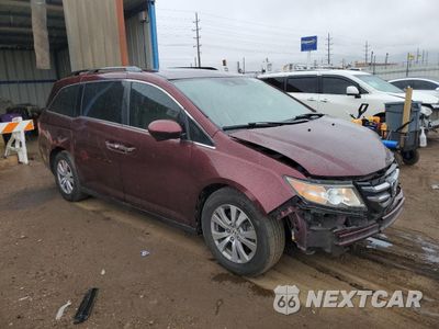 Czwarte zdjęcie samochodu z boku: 2016 HONDA ODYSSEY EXL VIN:5FNRL5H68GB021565 - miniatura