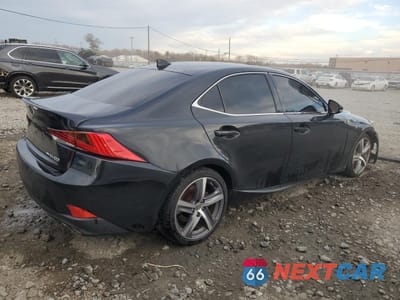 Trzecie zdjęcie samochodu z tyłu: 2017 LEXUS IS 300 BASE VIN:JTHCM1D22H5021853 - miniatura