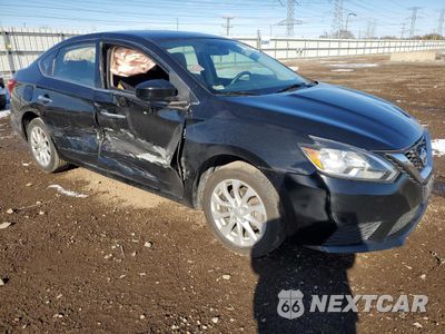 Czwarte zdjęcie samochodu z boku: 2018 NISSAN SENTRA S VIN:3N1AB7AP1JY261232 - miniatura
