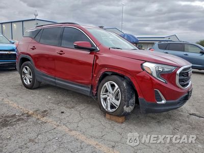 Czwarte zdjęcie samochodu z boku: 2018 GMC TERRAIN SLE VIN:3GKALMEX1JL128720 - miniatura