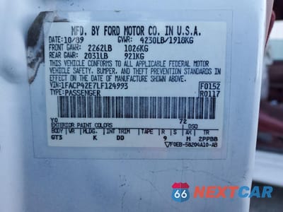 Zdjęcie 12 z 12 samochodu: 1990 FORD MUSTANG GT VIN:1FACP42E7LF124993 - miniatura