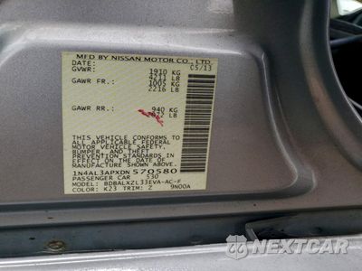 Zdjęcie 12 z 12 samochodu: 2013 NISSAN ALTIMA 2.5 VIN:1N4AL3APXDN570580 - miniatura
