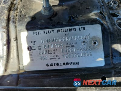 Zdjęcie 13 z 13 samochodu: 1992 SUBARU LEGACY VIN:JF1BJ6722NH905001 - miniatura