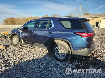 Drugie zdjęcie samochodu z przodu: 2022 CHEVROLET TRAVERSE LT VIN:1GNERGKW9NJ166306 - miniatura