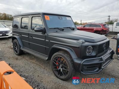 Czwarte zdjęcie samochodu z boku: 2021 MERCEDES-BENZ G 63 AMG VIN:W1NYC7HJ7MX416505 - miniatura