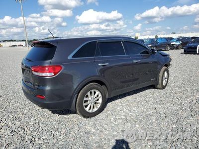 Trzecie zdjęcie samochodu z tyłu: 2018 KIA SORENTO LX VIN:5XYPGDA51JG423239 - miniatura