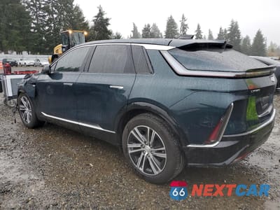 Drugie zdjęcie samochodu z przodu: 2024 CADILLAC LYRIQ LUXURY VIN:1GYKPSRL3RZ127910 - miniatura