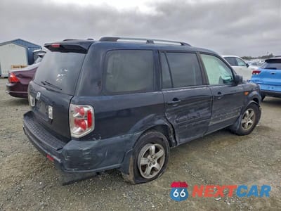 Trzecie zdjęcie samochodu z tyłu: 2006 HONDA PILOT EX VIN:5FNYF28676B019516 - miniatura