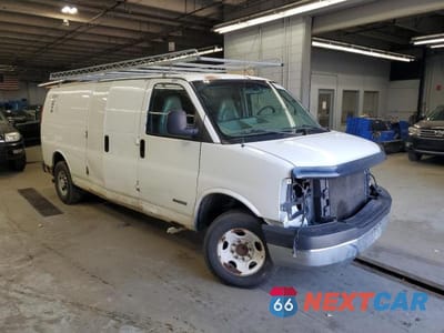 Czwarte zdjęcie samochodu z boku: 2006 CHEVROLET EXPRESS G2500 DELIVERY VAN VIN:1GCGG29U261131543 - miniatura