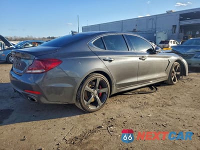 Trzecie zdjęcie samochodu z tyłu: 2021 GENESIS G70 PRESTIGE VIN:KMTG34LE3MU074548 - miniatura