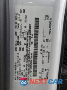 Zdjęcie 13 z 13 samochodu: 2016 FORD TRANSIT VIN:1FTYE1YM5GKA71937 - miniatura