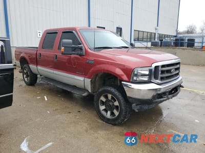 Czwarte zdjęcie samochodu z boku: 2002 FORD F250 SUPER DUTY VIN:1FTNW21F52ED44819 - miniatura
