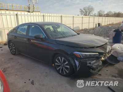 Czwarte zdjęcie samochodu z boku: 2024 HONDA CIVIC EXL VIN:19XFL1H74RE001617 - miniatura