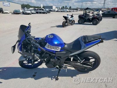 Trzecie zdjęcie samochodu z tyłu: 2020 YAMAHA MT-03 VIN:MH3RH18Y8LK004775 - miniatura