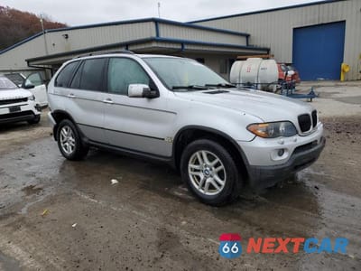 Czwarte zdjęcie samochodu z boku: 2005 BMW X5 3.0I VIN:5UXFA13515LY12609 - miniatura