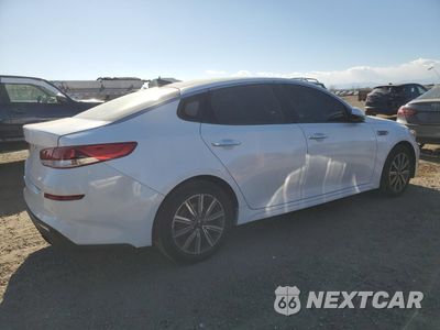 Trzecie zdjęcie samochodu z tyłu: 2019 KIA OPTIMA LX VIN:5XXGT4L31KG312591 - miniatura