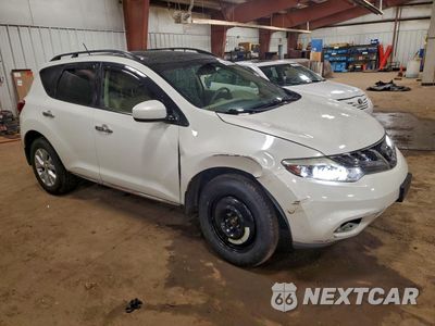 Czwarte zdjęcie samochodu z boku: 2014 NISSAN MURANO S VIN:JN8AZ1MW9EW526781 - miniatura
