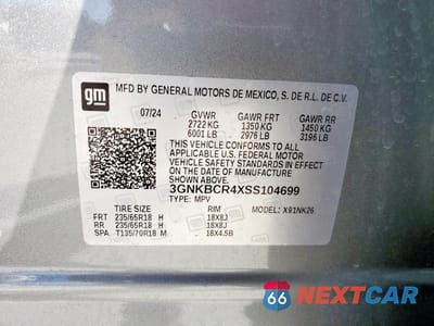 Zdjęcie 13 z 15 samochodu: 2025 CHEVROLET BLAZER 2LT VIN:3GNKBCR4XSS104699 - miniatura