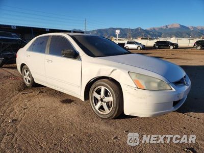 Czwarte zdjęcie samochodu z boku: 2005 HONDA ACCORD EX VIN:1HGCM568X5A131693 - miniatura
