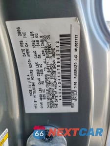 Zdjęcie 13 z 13 samochodu: 2007 MITSUBISHI ECLIPSE GS VIN:4A3AK24FX7E002342 - miniatura