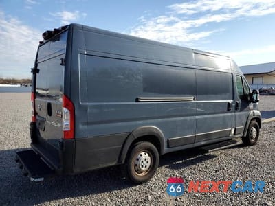 Trzecie zdjęcie samochodu z tyłu: 2021 RAM PROMASTER 3500 CARGO VIN:3C6MRVJG1ME535195 - miniatura