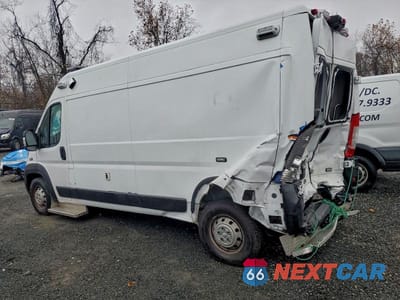 Drugie zdjęcie samochodu z przodu: 2023 RAM PROMASTER 2500 AMBULANCE VIN:3C6LRVDG0PE572296 - miniatura