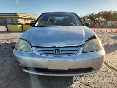 Piąte zdjęcie samochodu w środku: 2003 HONDA CIVIC LX VIN:2HGES16553H614326 - miniatura