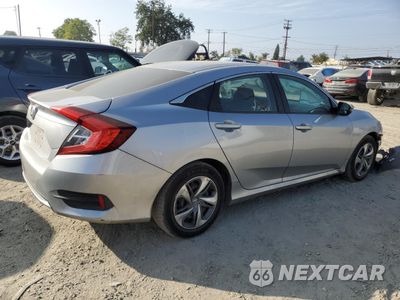 Trzecie zdjęcie samochodu z tyłu: 2019 HONDA CIVIC LX VIN:2HGFC2F64KH537401 - miniatura