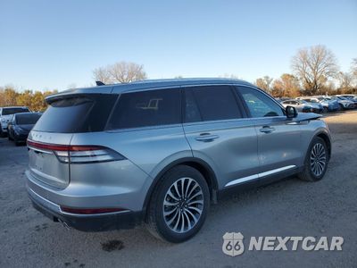 Trzecie zdjęcie samochodu z tyłu: 2023 LINCOLN AVIATOR RESERVE VIN:5LM5J7XC4PGL20444 - miniatura