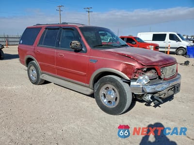 Czwarte zdjęcie samochodu z boku: 2001 FORD EXPEDITION EDDIE BAUER VIN:1FMFU18L91LA03848 - miniatura