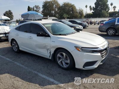 Czwarte zdjęcie samochodu z boku: 2020 HONDA INSIGHT EX VIN:19XZE4F57LE002102 - miniatura