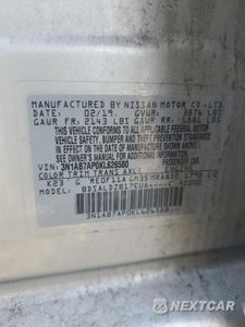 Zdjęcie 12 z 12 samochodu: 2019 NISSAN SENTRA S VIN:3N1AB7AP0KL626580 - miniatura