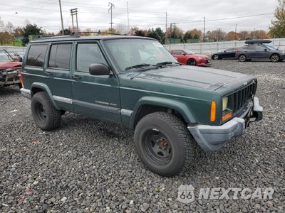 Czwarte zdjęcie samochodu z boku: 2000 JEEP CHEROKEE SPORT VIN:1J4FF48S4YL189827 - miniatura
