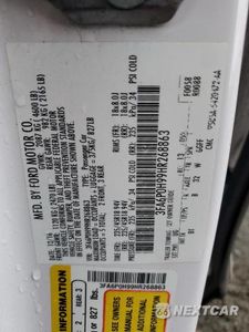Zdjęcie 12 z 12 samochodu: 2017 FORD FUSION SE VIN:3FA6P0H99HR268863 - miniatura