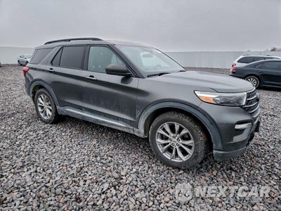Czwarte zdjęcie samochodu z boku: 2020 FORD EXPLORER XLT VIN:1FMSK8DH0LGA32178 - miniatura