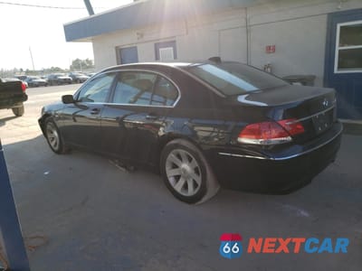 Drugie zdjęcie samochodu z przodu: 2006 BMW 750 LI VIN:WBAHN83586DT32678 - miniatura