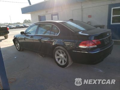 Drugie zdjęcie samochodu z przodu: 2006 BMW 750 LI VIN:WBAHN83586DT32678 - miniatura