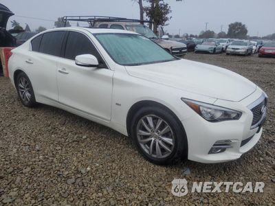 Czwarte zdjęcie samochodu z boku: 2016 INFINITI Q50 BASE VIN:JN1CV7AP0GM200045 - miniatura
