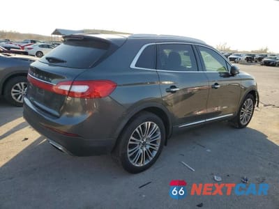 Trzecie zdjęcie samochodu z tyłu: 2017 LINCOLN MKX RESERVE VIN:2LMPJ6LRXHBL49282 - miniatura