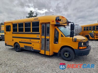 2012 CHEVROLET EXPRESS SCHOOL BUS 1GB3G3BG9C1126655 - główne zdjęcie licytacji z USA - miniatura