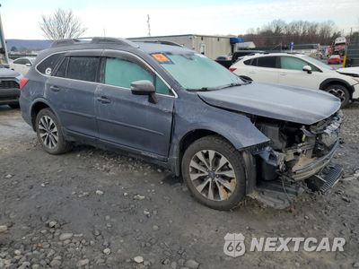 Czwarte zdjęcie samochodu z boku: 2016 SUBARU OUTBACK 2.5I LIMITED VIN:4S4BSANC3G3230910 - miniatura