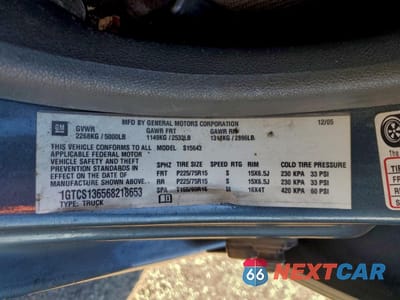 Zdjęcie 12 z 14 samochodu: 2006 GMC CANYON VIN:1GTCS136568218653 - miniatura